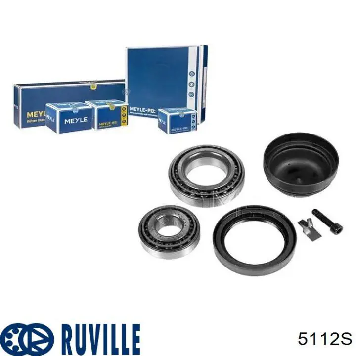 Купити 5112S Ruville Підшипник ступиці передньої