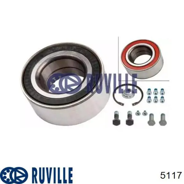 Підшипник ступиці 5117 Ruville
