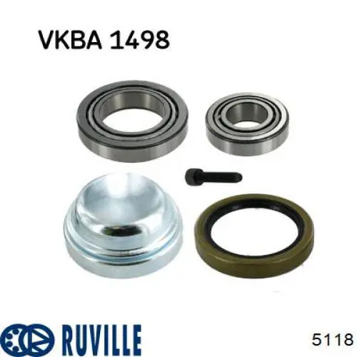 5118 Ruville Підшипник маточини передньої