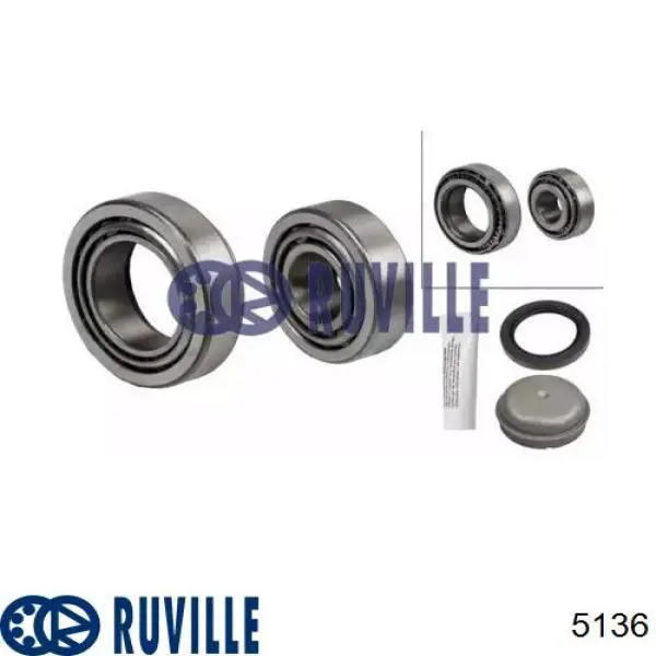 Підшипник ступиці 5136 Ruville
