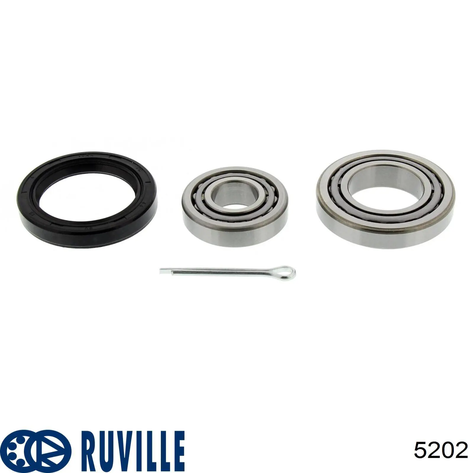 Комплект підшипник маточини передньої Ruville 5202 ціна, від 9.19 USD