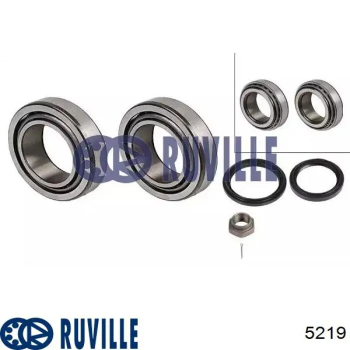Підшипник ступиці 5219 Ruville