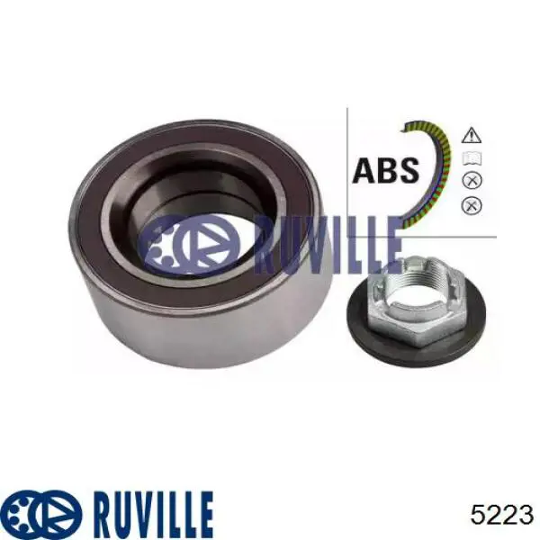 Підшипник ступиці 5223 Ruville