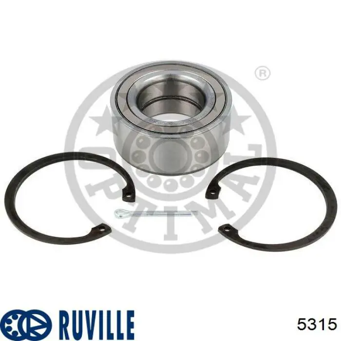 Купити 5315 Ruville Підшипник ступиці передньої