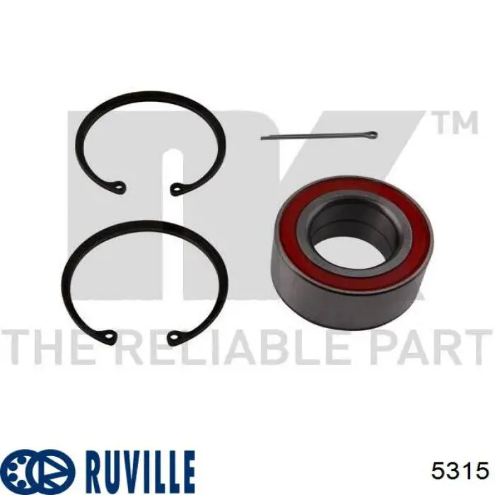 5315 Ruville Підшипник маточини передньої