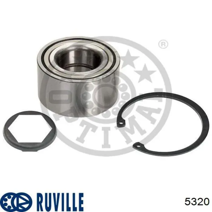 Підшипник маточини задньої Ruville 5320 ціна, від 16.68 USD