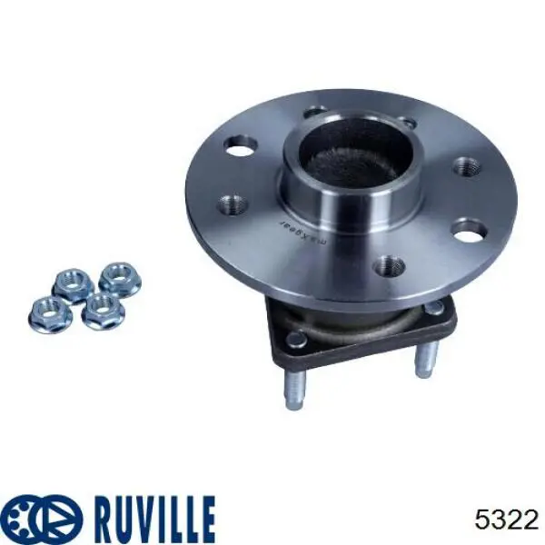 Купити 5322 Ruville Підшипник ступиці колеса