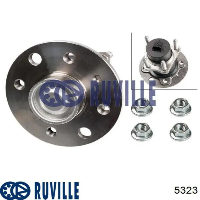 Маточини задніх коліс Ruville 5323 ціна, від 56.59 USD