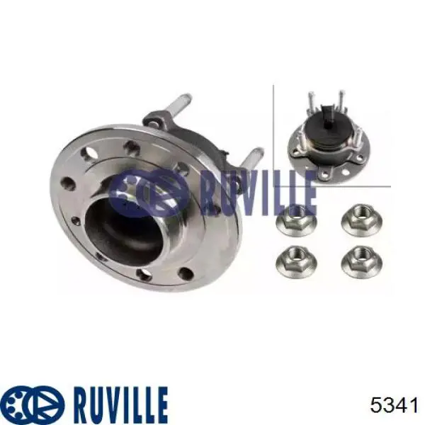 Задня маточина 5341 Ruville