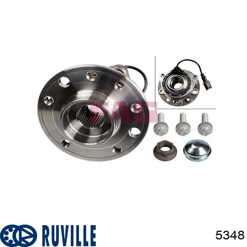 Купити 5348 Ruville Маточини передніх коліс