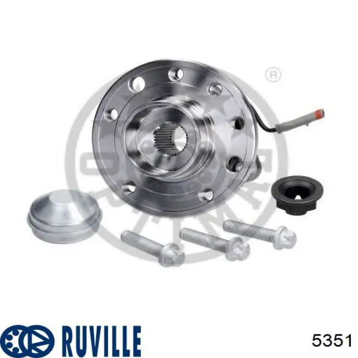 Маточина колеса передня Ruville 5351 ціна, від 81.74 USD