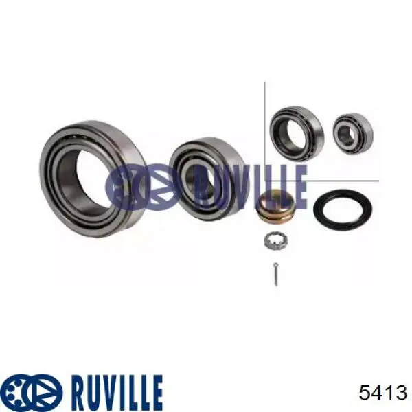 Купити 5413 Ruville Підшипник задньої ступиці