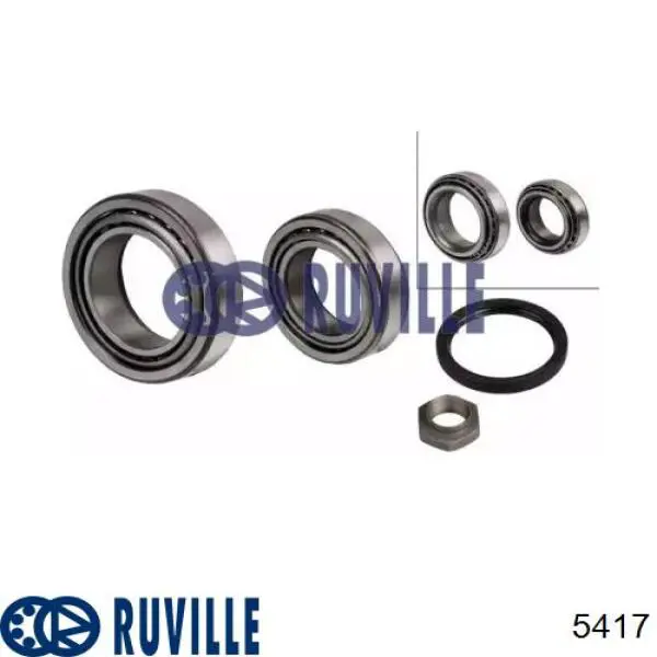 Підшипник ступиці 5417 Ruville