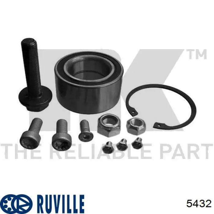 5432 Ruville Підшипник маточини передньої