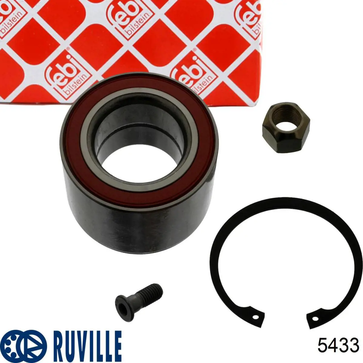 Підшипник задньої ступиці 5433 Ruville