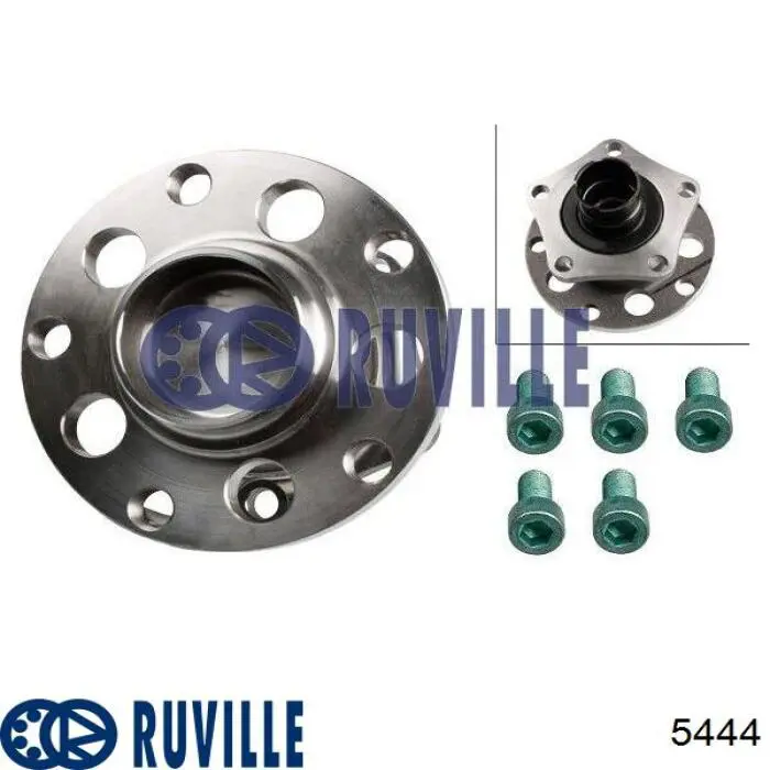 Купити 5444 Ruville Підшипник ступиці колеса