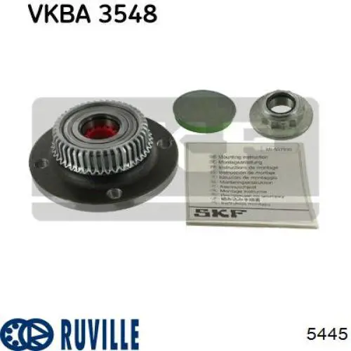 5445 Ruville Маточина задня