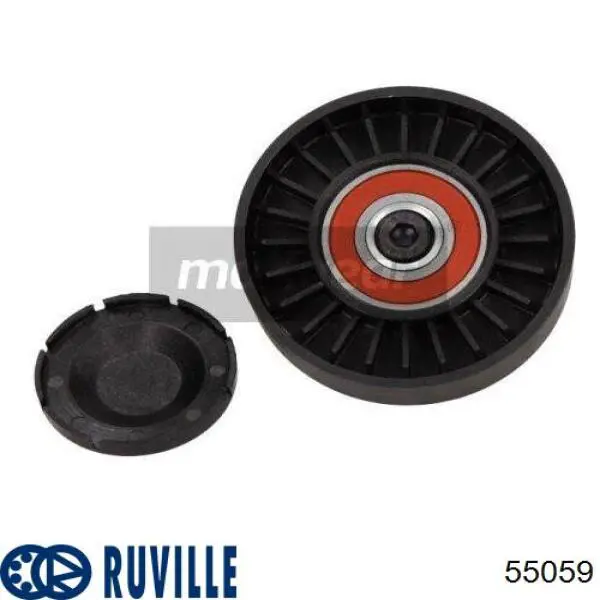 55059 Ruville Ролик приводного ременя, паразитний