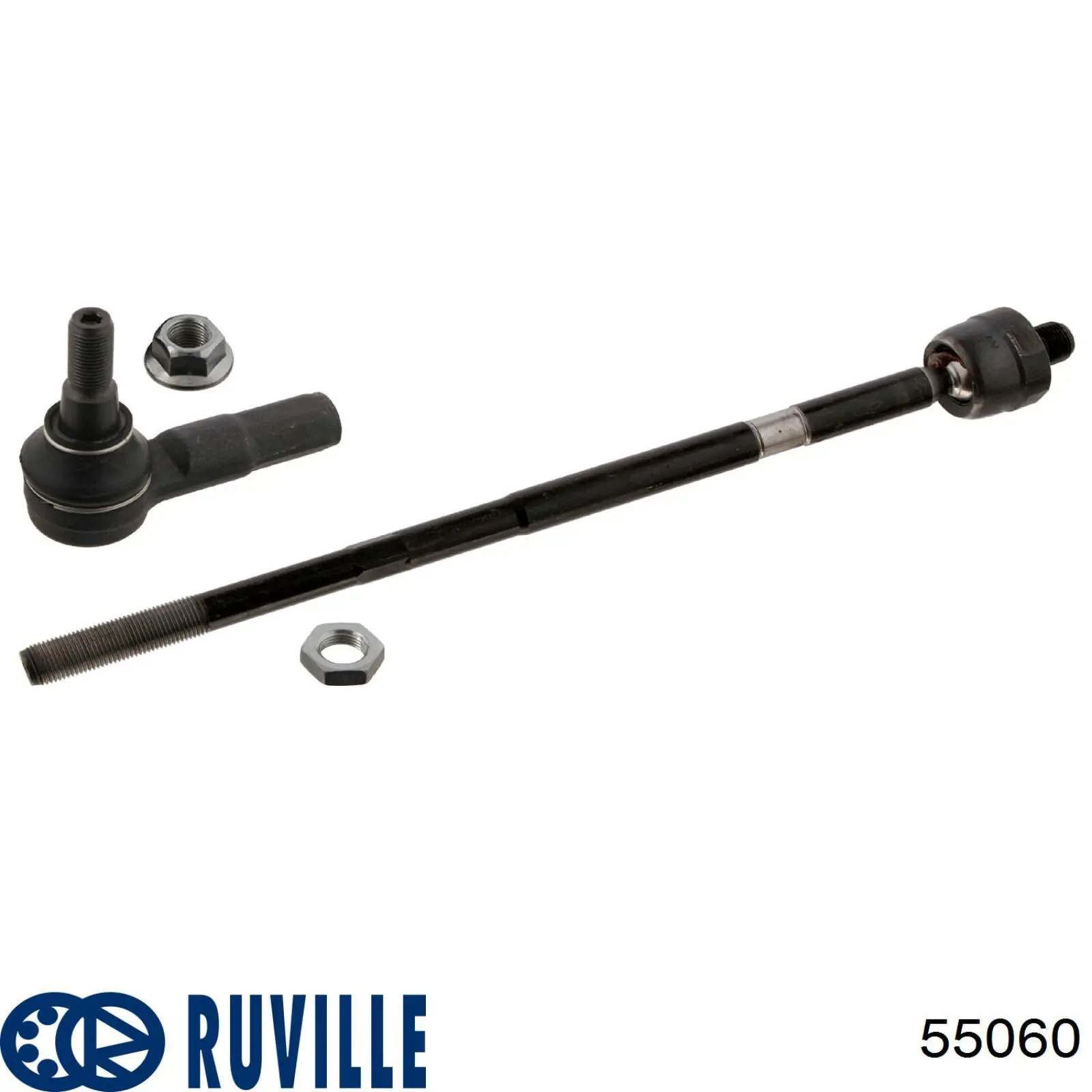 55060 Ruville Ролик приводного ременя, паразитний