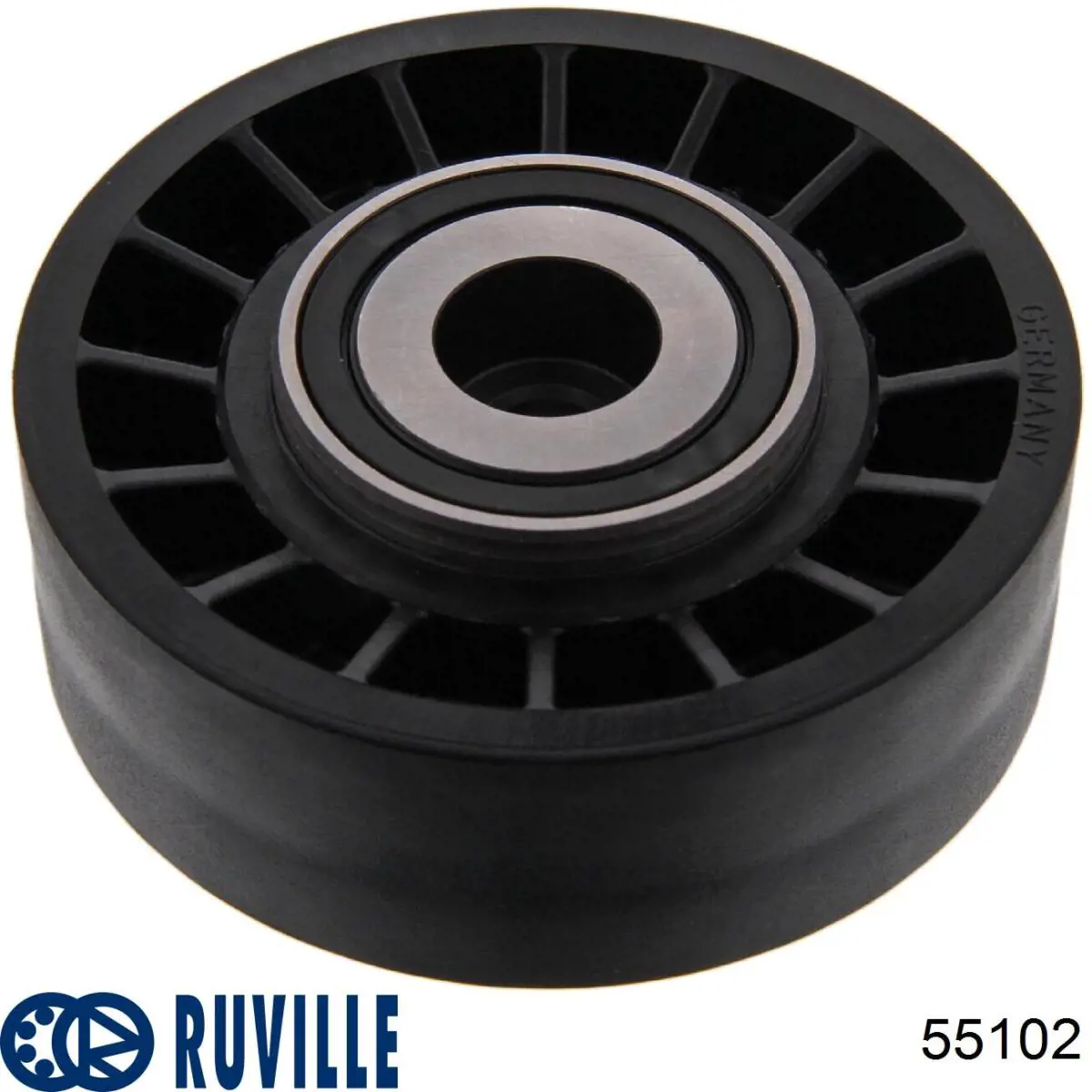 55102 Ruville ролик натягувача приводного ременя