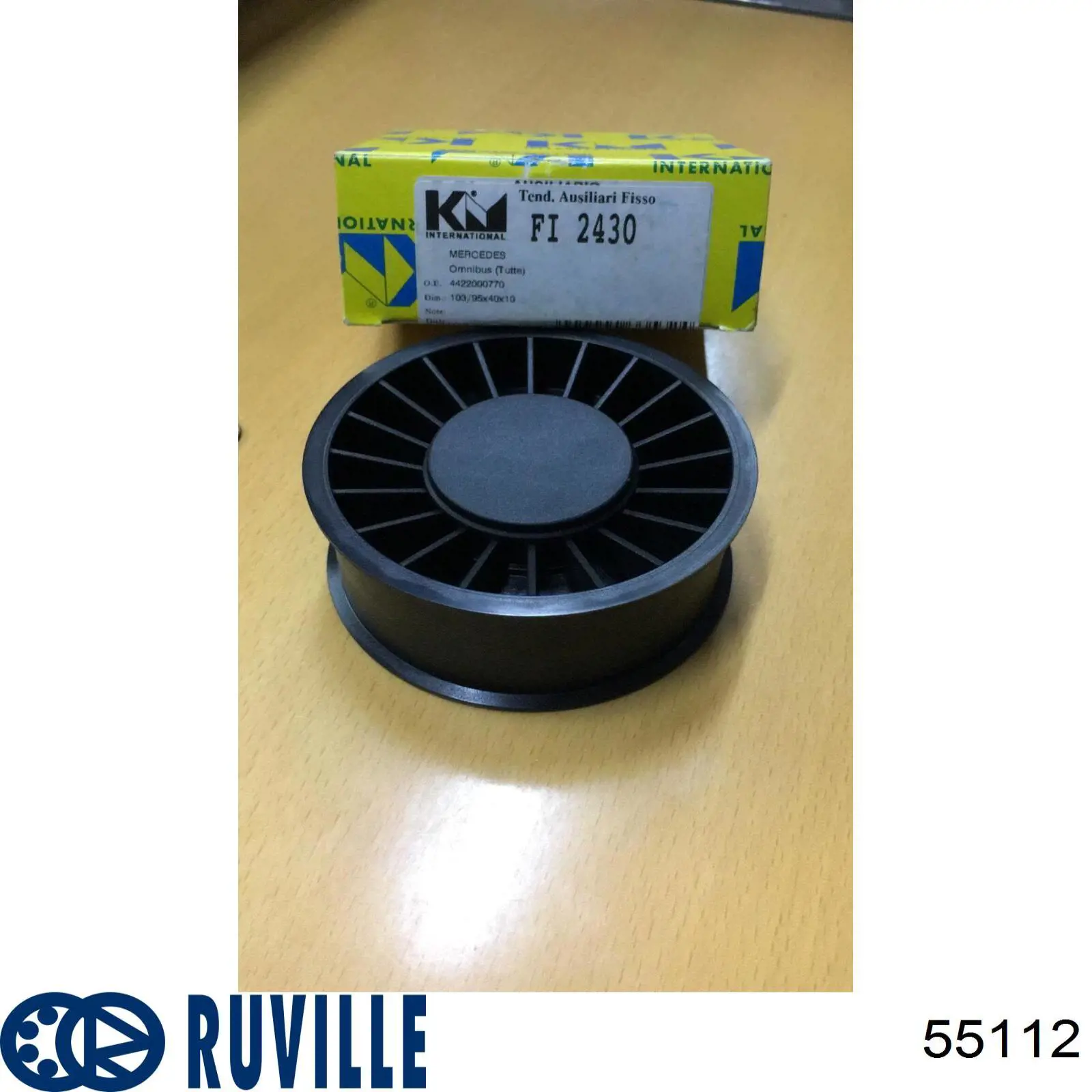 Натяжний ролик Ruville 55112 ціна, від 18.15 USD
