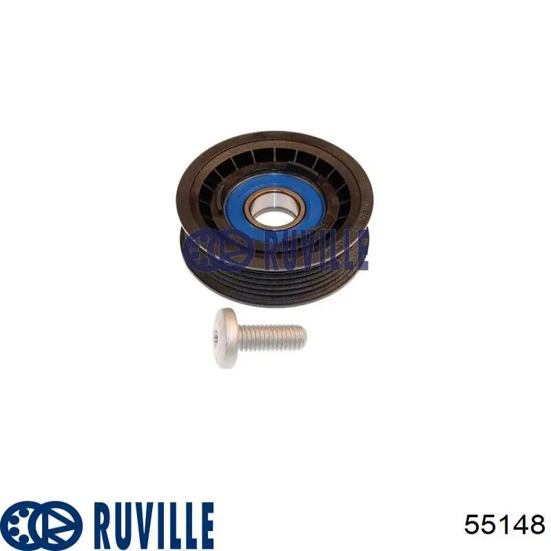 Ролик приводного ременя, паразитний Ruville 55148 ціна, від 12.99 USD