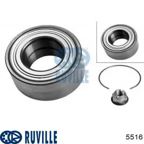 Купити 5516 Ruville Підшипник ступиці передньої