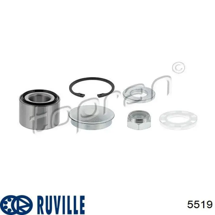 Купити 5519 Ruville Підшипник задньої ступиці