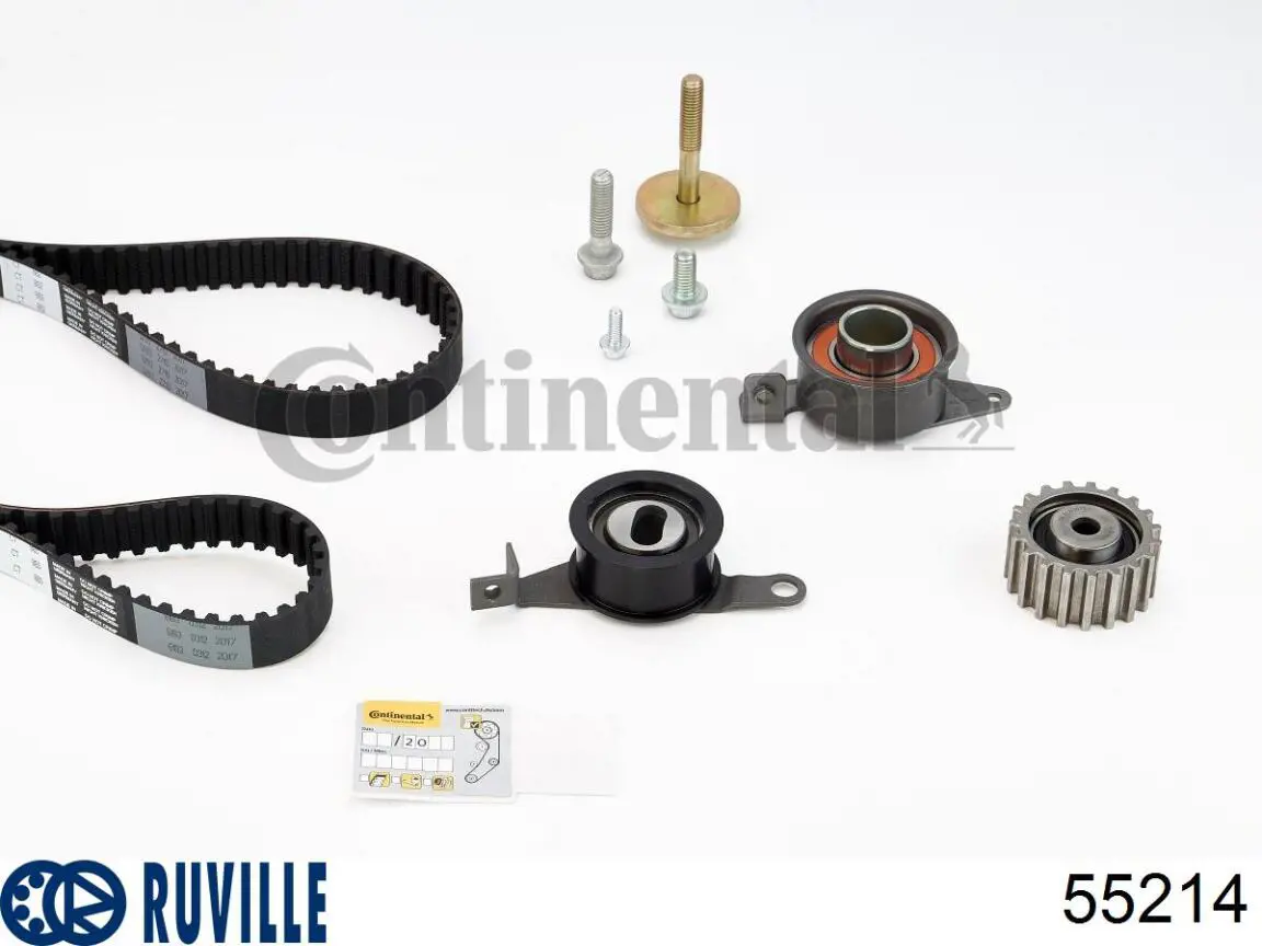 55214 Ruville Ролик натягувача ременя ПНВТ