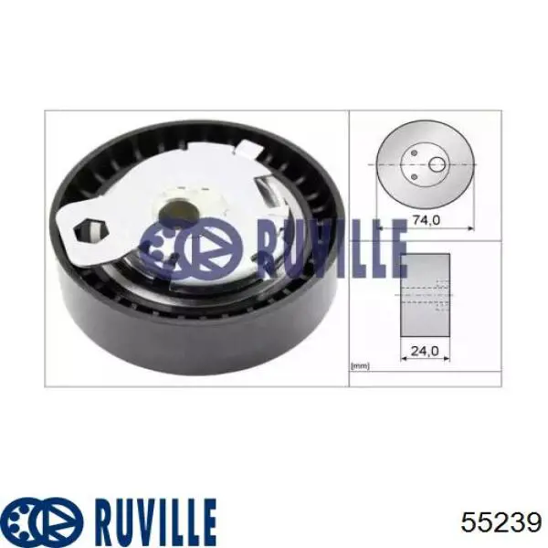 Купити 55239 Ruville Натяжний ролик