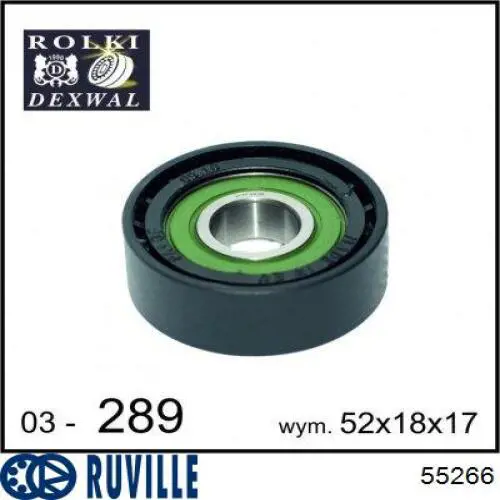 Натягувач приводного ременя Ruville 55266 ціна, від 20.56 USD