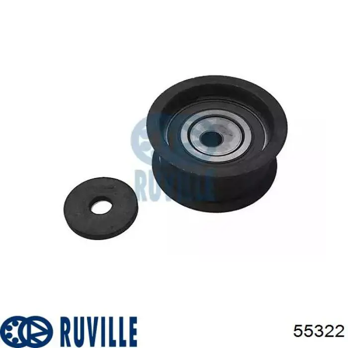 Ролик ременя ГРМ, паразитний Ruville 55322 ціна, від 29.20 USD
