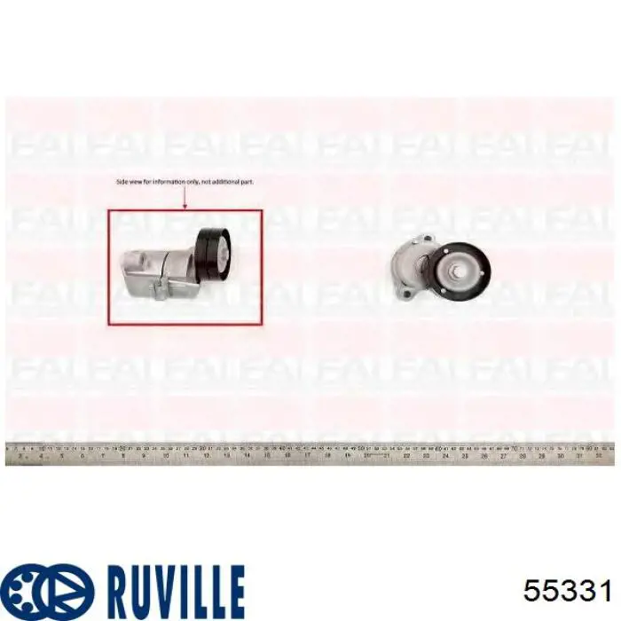 Натягувач приводного ременя 55331 Ruville