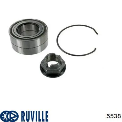 Комплект підшипник маточини передньої Ruville 5538 ціна, від 15.71 USD