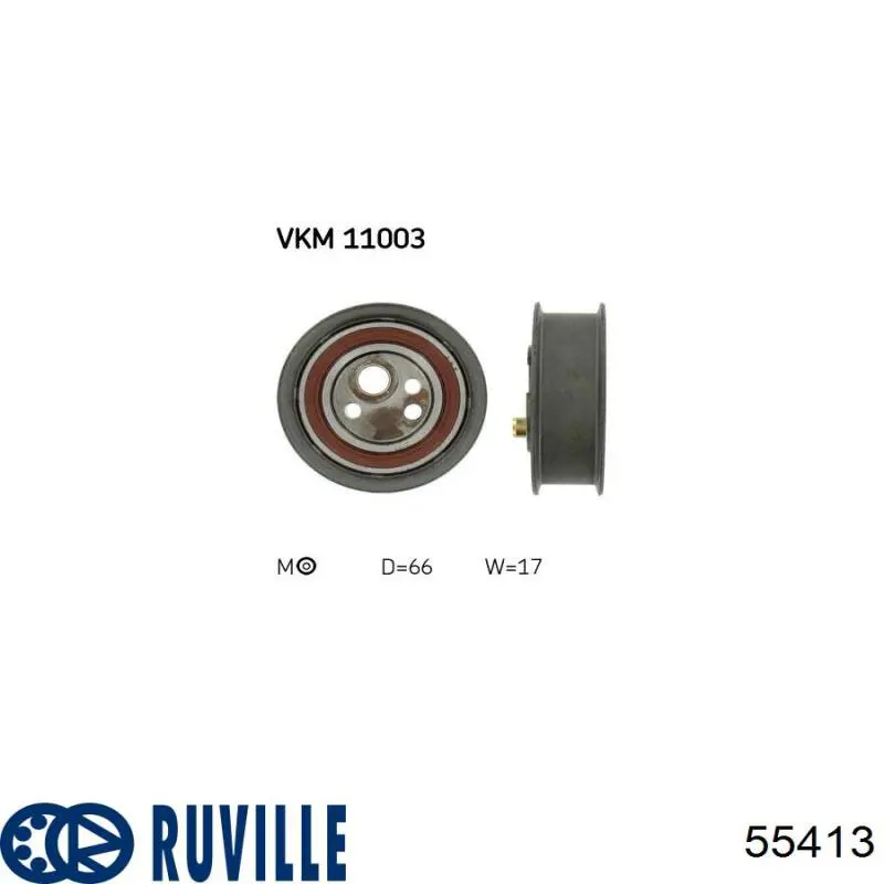 55413 Ruville Ролик натягувач