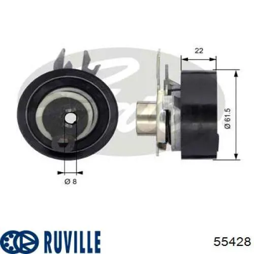 55428 Ruville Ролик натягувач