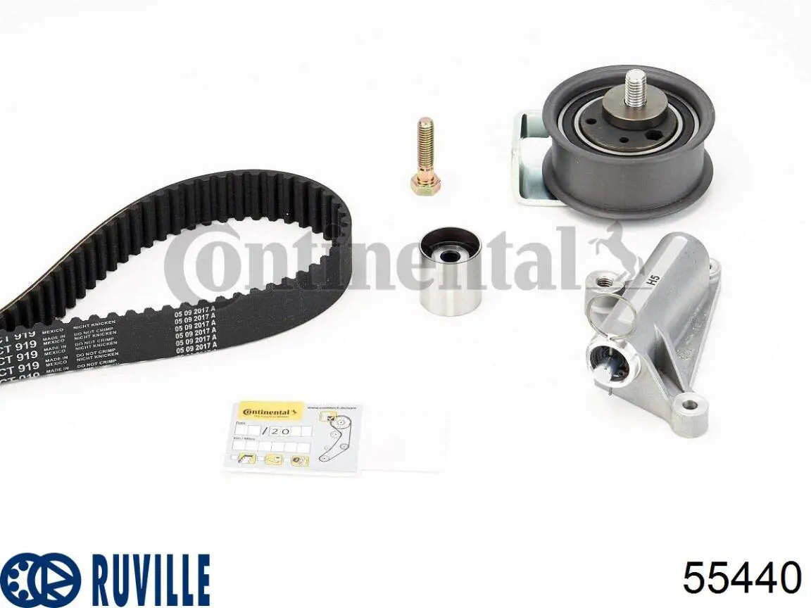 Ролик натяжителя ременя газорозподілу Ruville 55440 ціна, від 40.48 USD
