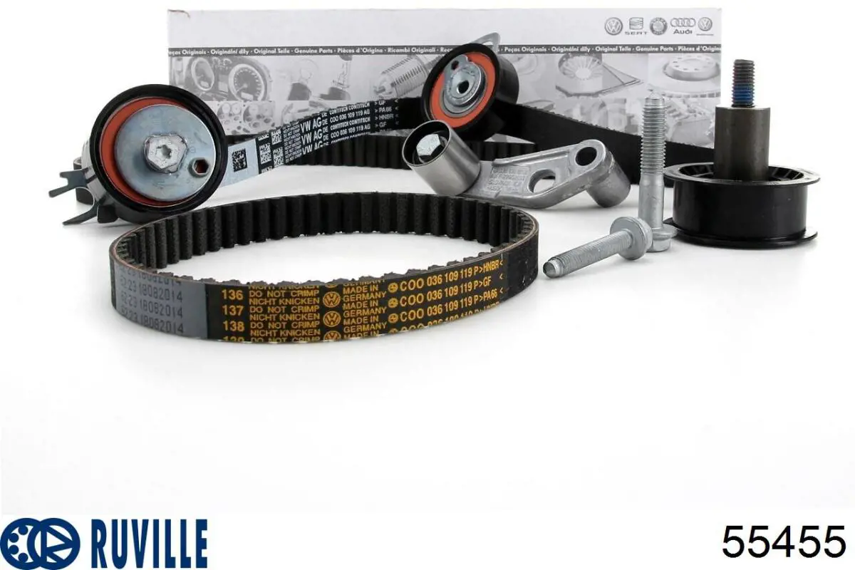 Ролик паразитний ГРМ 55455 Ruville