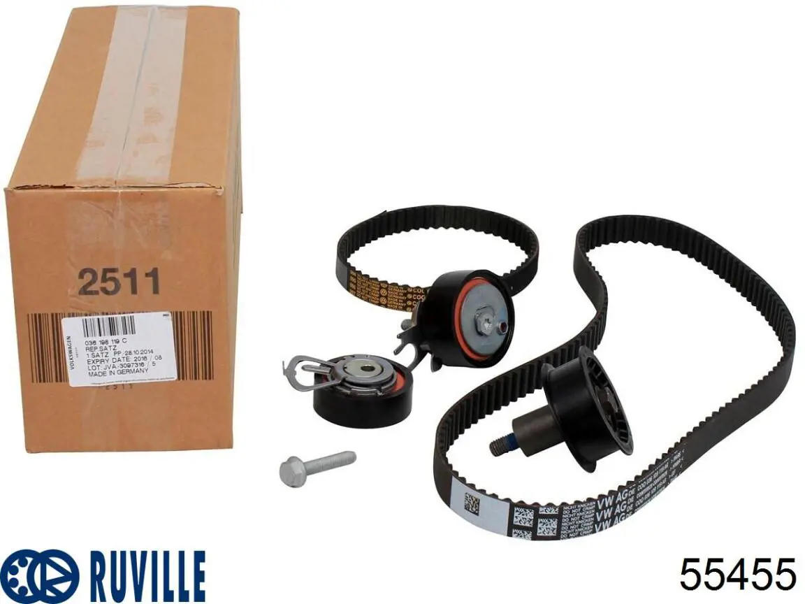 Ролик ременя ГРМ, паразитний Ruville 55455