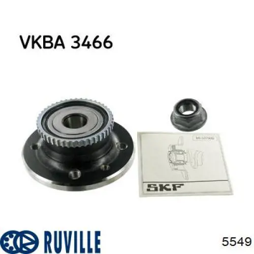 VKBA3467 SKF Маточина задня