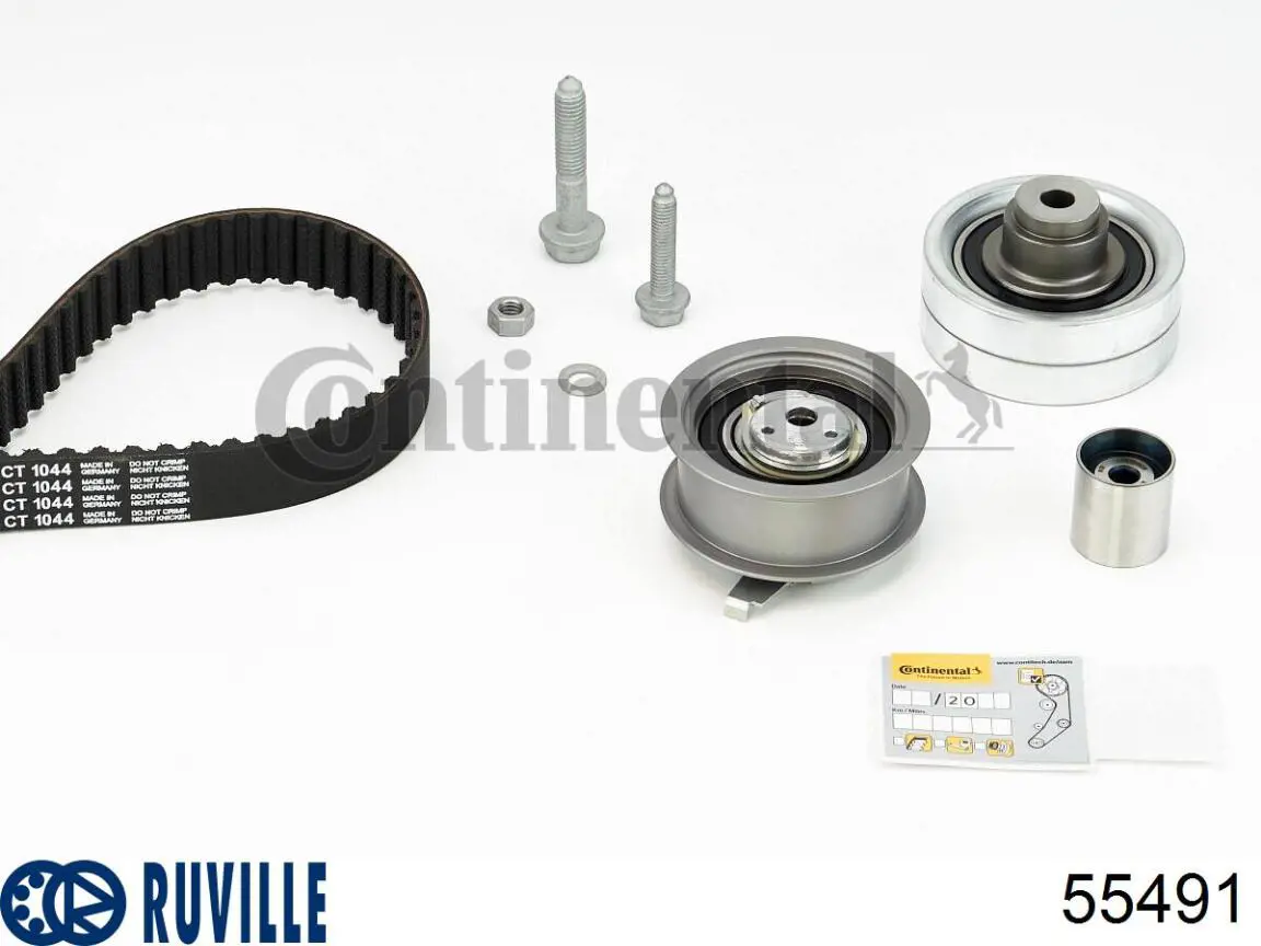 Ролик натяжителя ременя газорозподілу Ruville 55491 ціна, від 33.07 USD