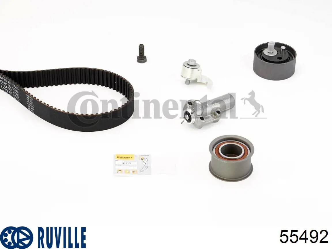 55492 Ruville Натягувач ременя ГРМ