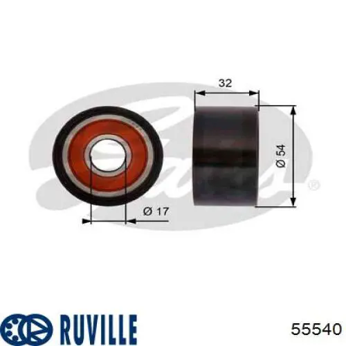 55540 Ruville Паразитний провідний ролик
