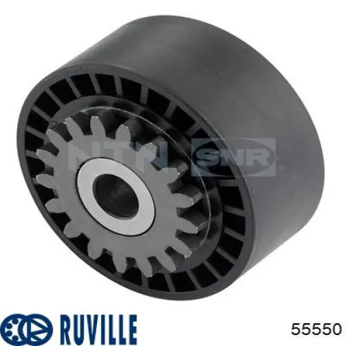 55550 Ruville ролик натягувача приводного ременя
