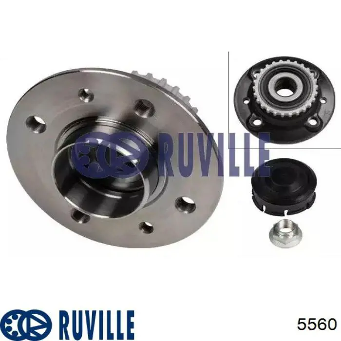 Купити 5560 Ruville Підшипник ступиці колеса