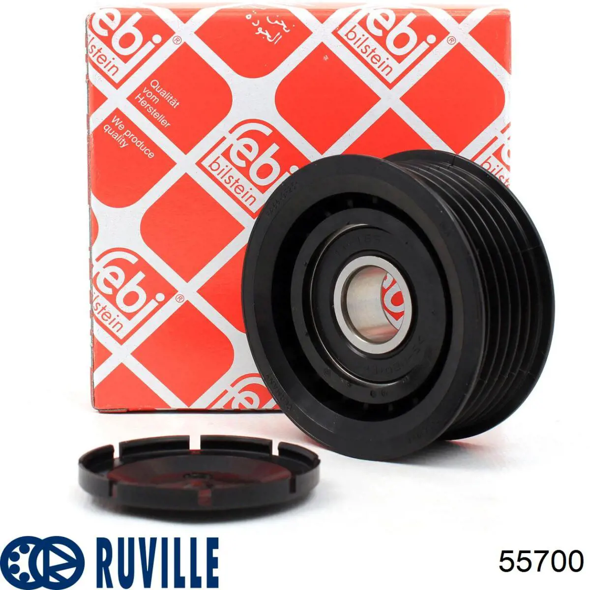 Ролик приводного ременя, паразитний Ruville 55700