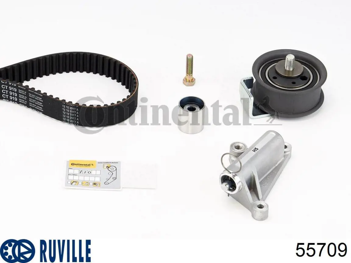 Натягувач ременя ГРМ Ruville 55709 ціна, від 52.86 USD