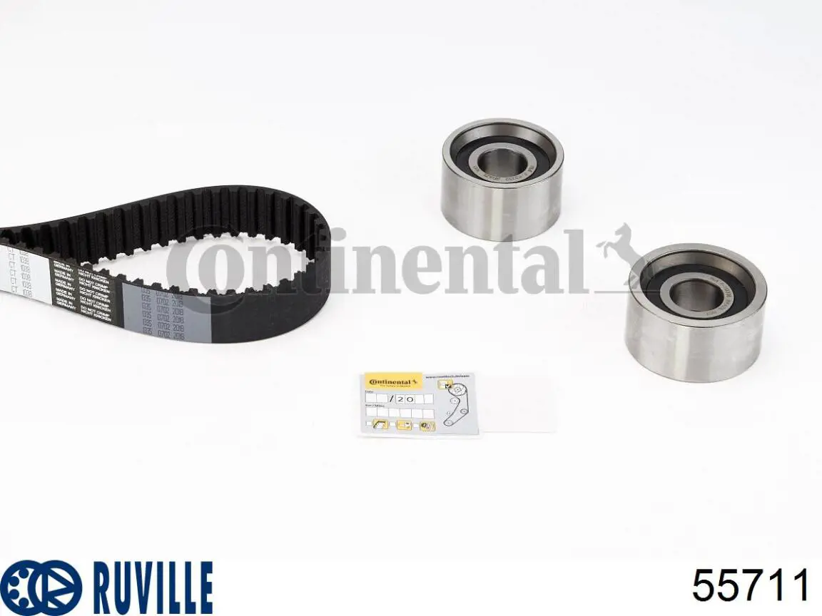 Кронштейн натягувача ременя ГРМ Ruville 55711 ціна, від 24.12 USD
