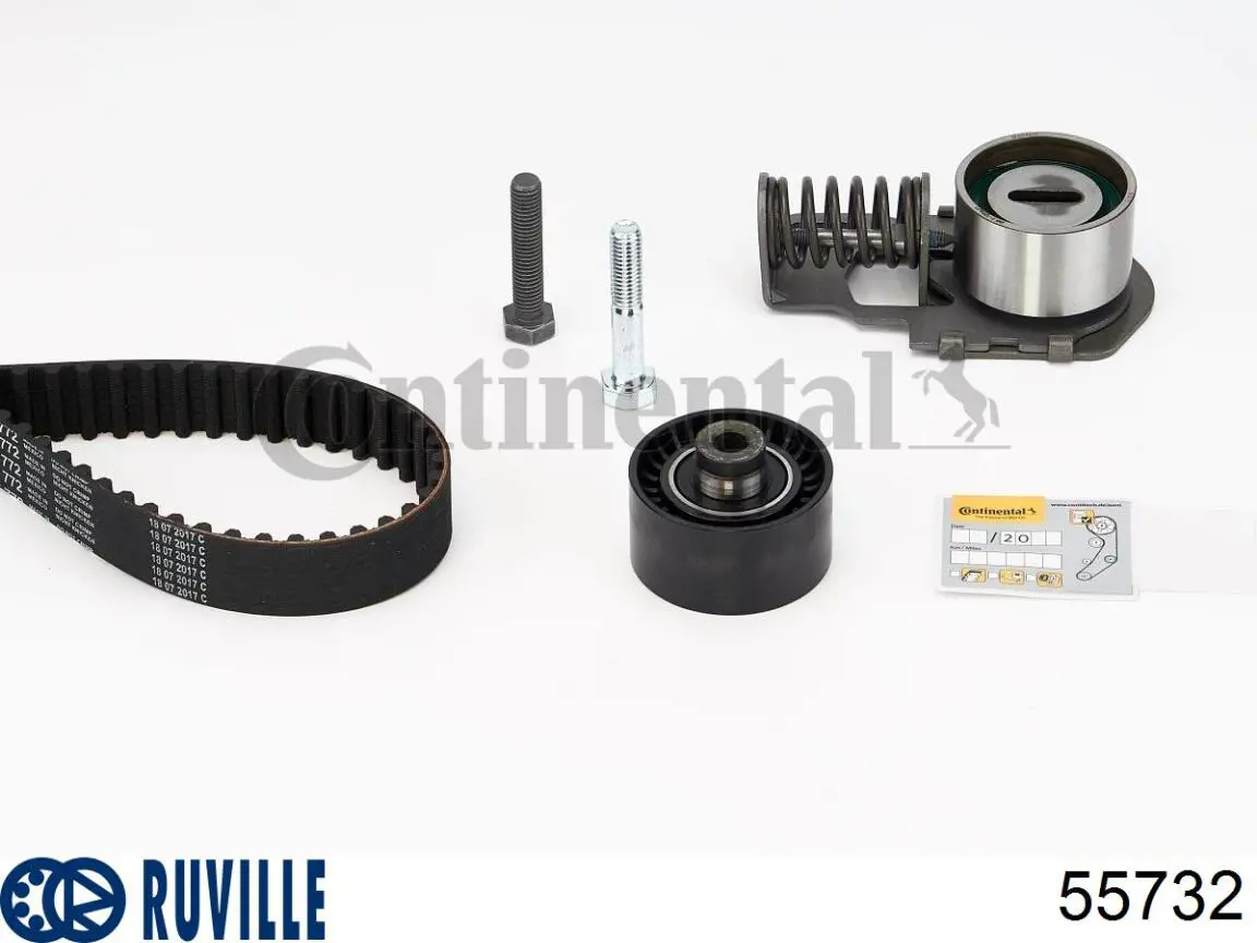 Натягувач ременя ГРМ 55732 Ruville