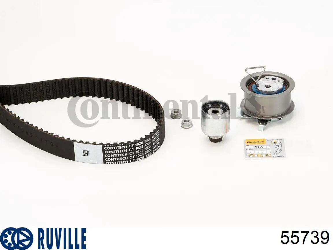 Ролик натягувача ременя ГРМ 55739 Ruville